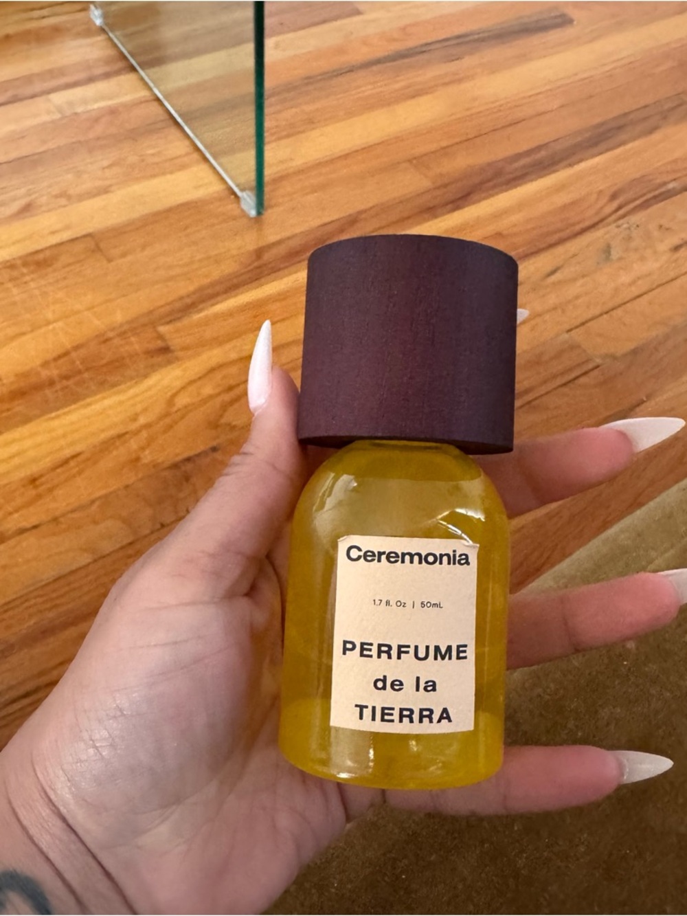 Ceremonia Perfume de la Tierra — Yellow Face & Body Oil
